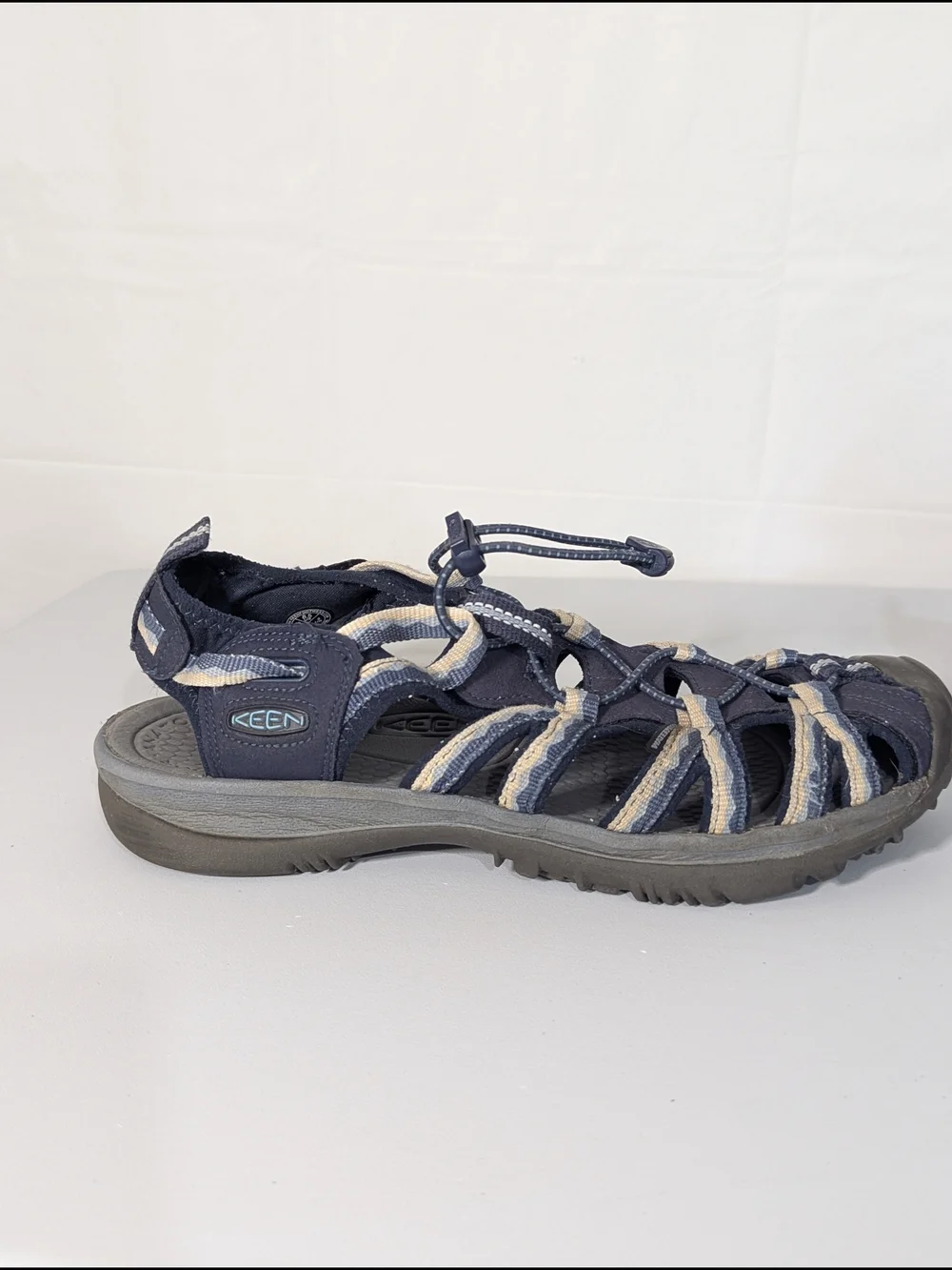 KEEN Newport H2 Women's Sport Hiking Water Sandals Navy Blue Size 8.5 Waterproof